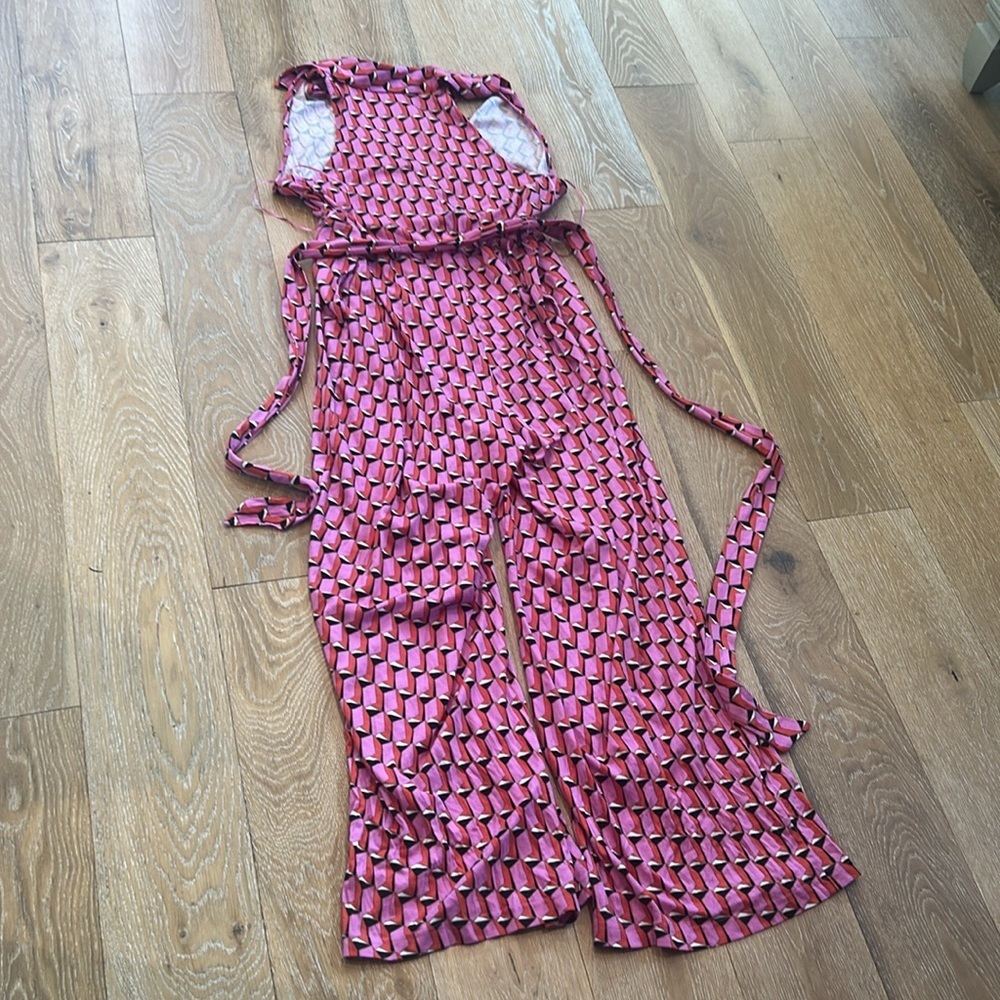 NWT Diane Von Furstenberg Jumpsuit - Picture 6 of 10